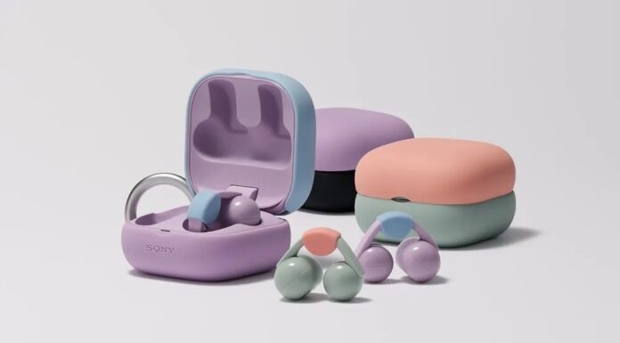 Các màu sắc của tai nghe Sony LinkBuds Clip (Ảnh: Internet)