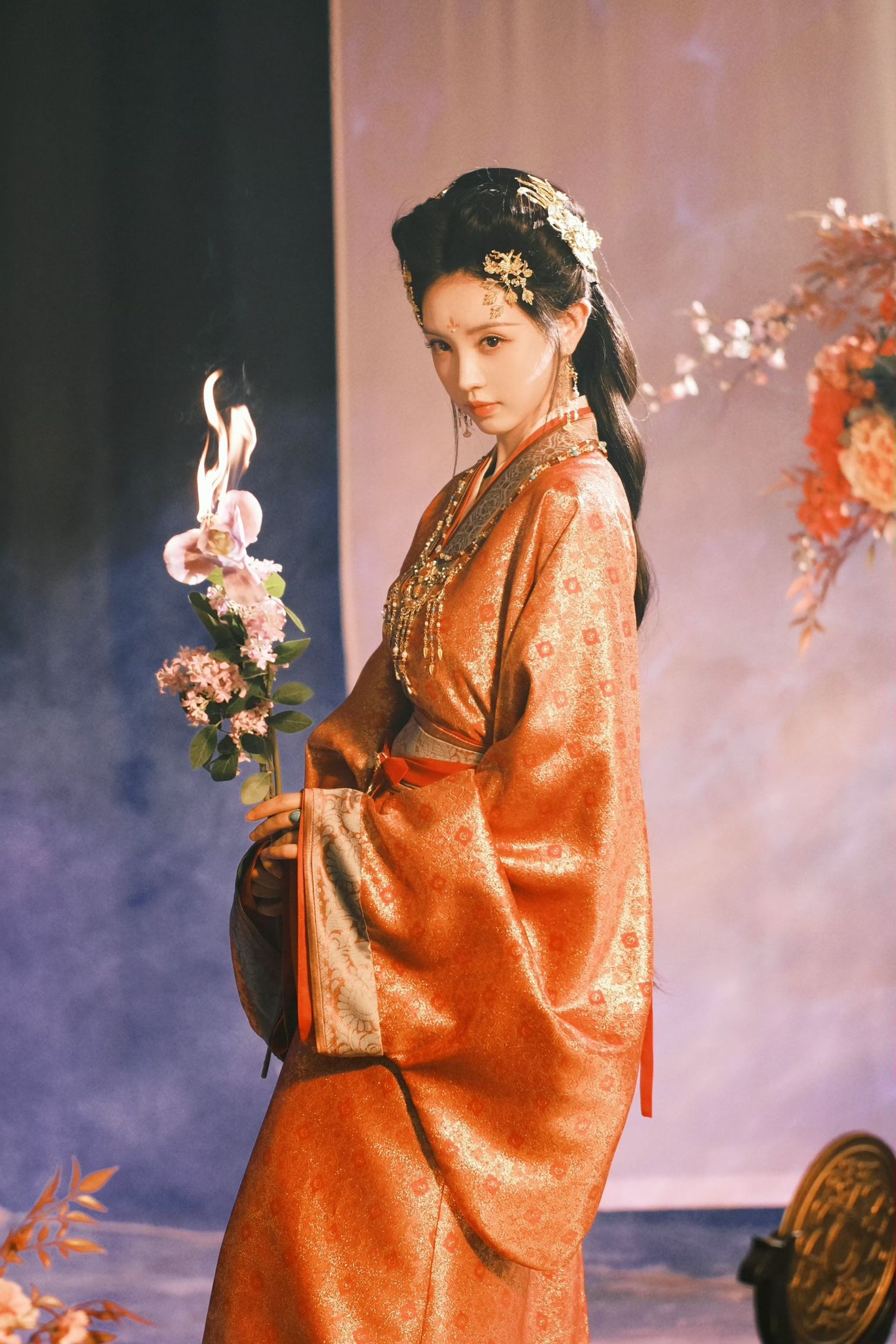 Điền Hi Vi trong Vai . Nguồn: Youku