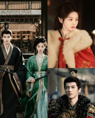 Tạo hình của Điền Hi Vi và Diêm An trong phim “Giá Kim Thoa” Giá Kim Thoa. Nguồn: Youku