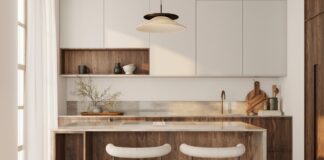 6 xu hướng nhà bếp dự kiến sẽ thống trị năm 2026 Sử dụng chất liệu ấm áp, tự nhiên