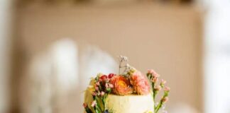 Bánh cưới có hương vị cổ điển