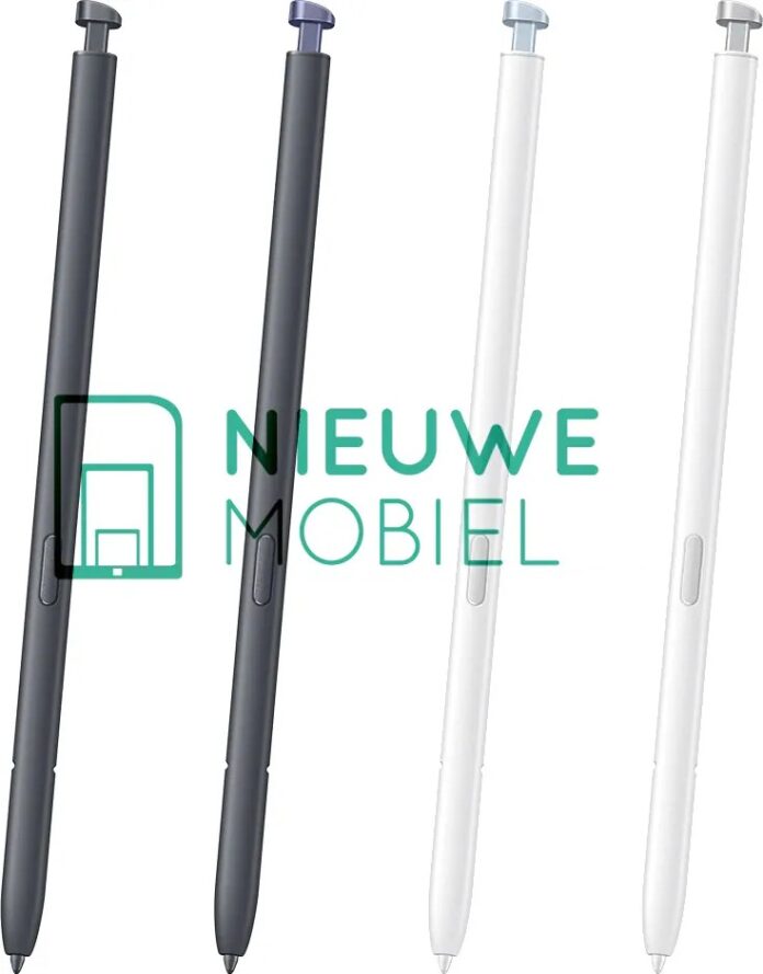 Màu sắc bút cảm ứng S Pen của điện thoại Galaxy S26 Ultra (Ảnh: Nieuwe Mobiel)