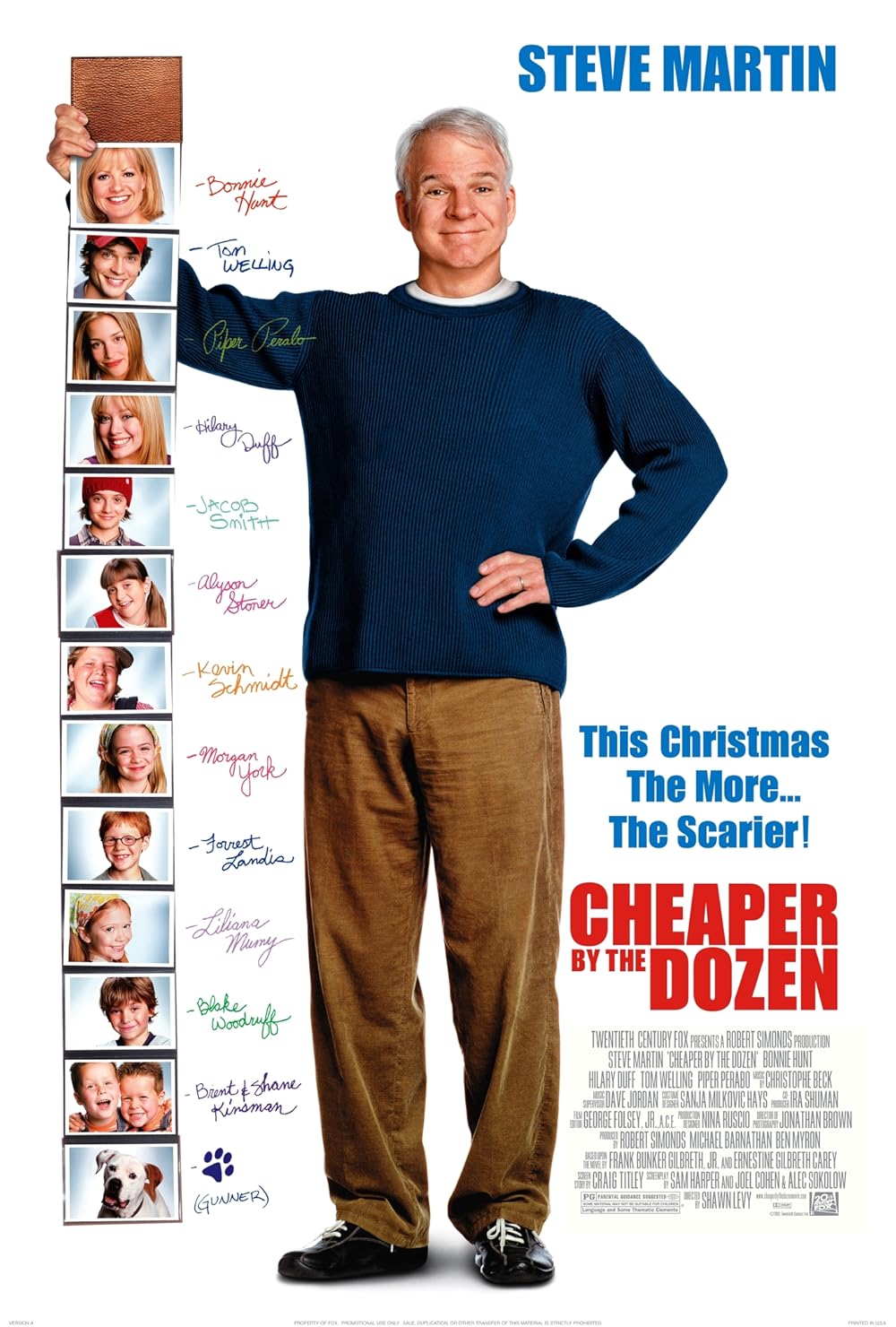 Phim Cheaper by the Dozen. Nguồn: Internet