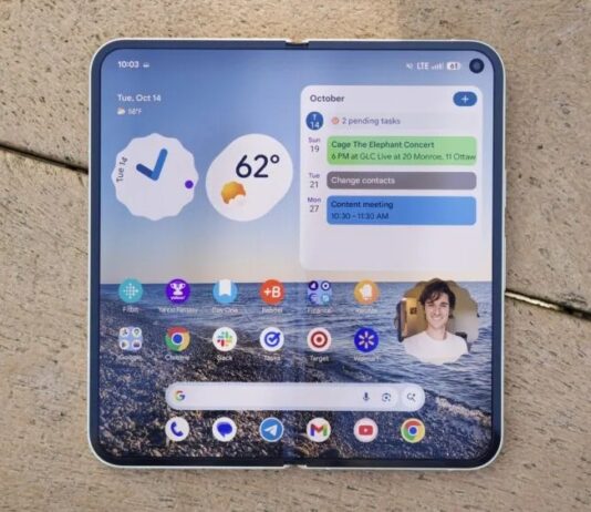 Điện thoại màn hình gập Pixel 10 Pro Fold của Google (Ảnh: Internet)