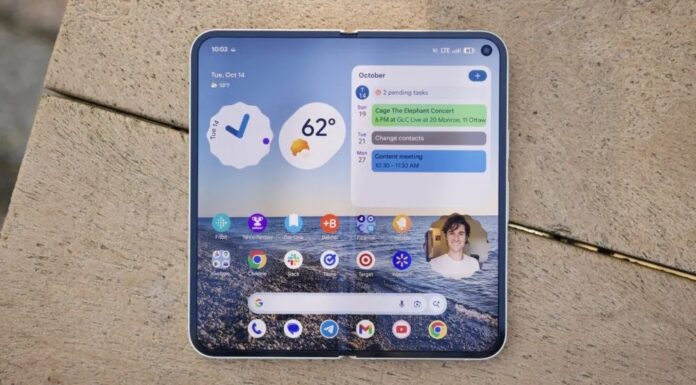 Điện thoại màn hình gập Pixel 10 Pro Fold của Google (Ảnh: Internet)