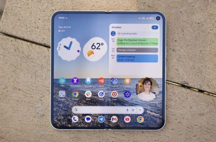 5 mẫu điện thoại Android chất lượng không kém Galaxy Z TriFold của Samsung nhưng giá phải chăng hơn Điện thoại màn hình gập Pixel 10 Pro Fold của Google (Ảnh: Internet)