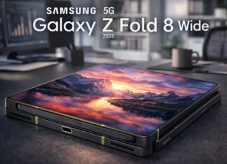 Tiết lộ hình ảnh điện thoại màn hình gập Wide Fold của Samsung trong phiên bản One UI 9