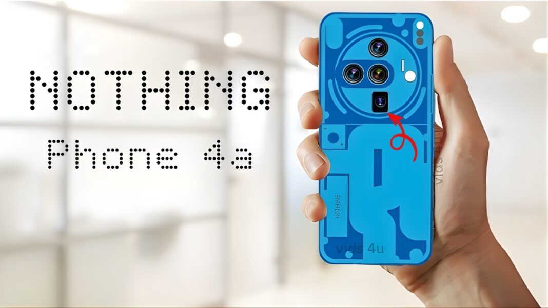 Hình ảnh dự đoán điện thoại Nothing Phone 4a (Ảnh: Internet)
