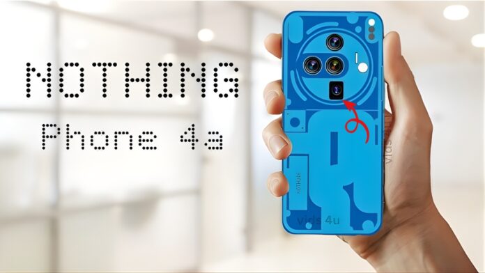 Hình ảnh dự đoán điện thoại Nothing Phone 4a (Ảnh: Internet)