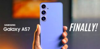 Hình ảnh dự đoán điện thoại Galaxy A57 sắp ra mắt (Ảnh: Internet)