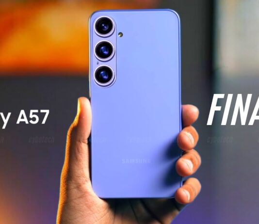 Hình ảnh dự đoán điện thoại Galaxy A57 sắp ra mắt (Ảnh: Internet)