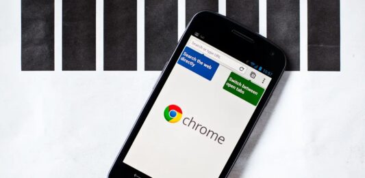 Trình duyệt Chrome trên Android (Ảnh: Internet)