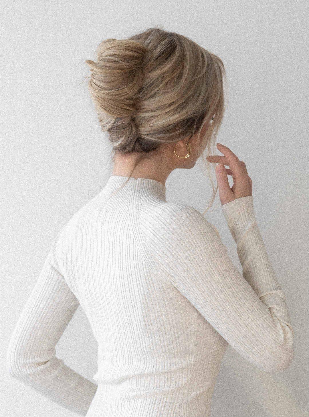 Búi tóc kiểu Pháp cổ điển