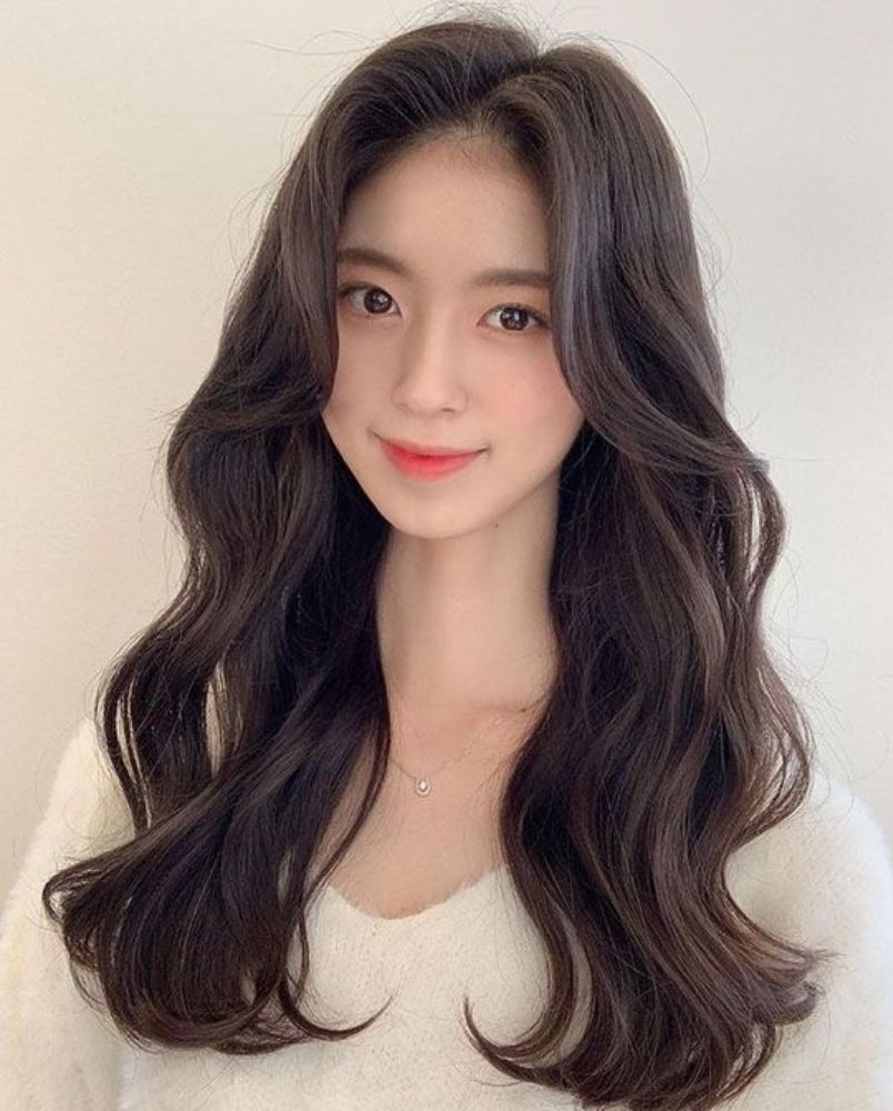 Tóc gợn sóng bồng bềnh tự nhiên