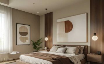 5 màu sơn phòng ngủ sẽ “lên ngôi” vào năm 2026 màu sơn phòng ngủ Nâu ấm