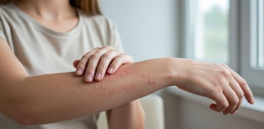 Mề đay tự phát mãn tính