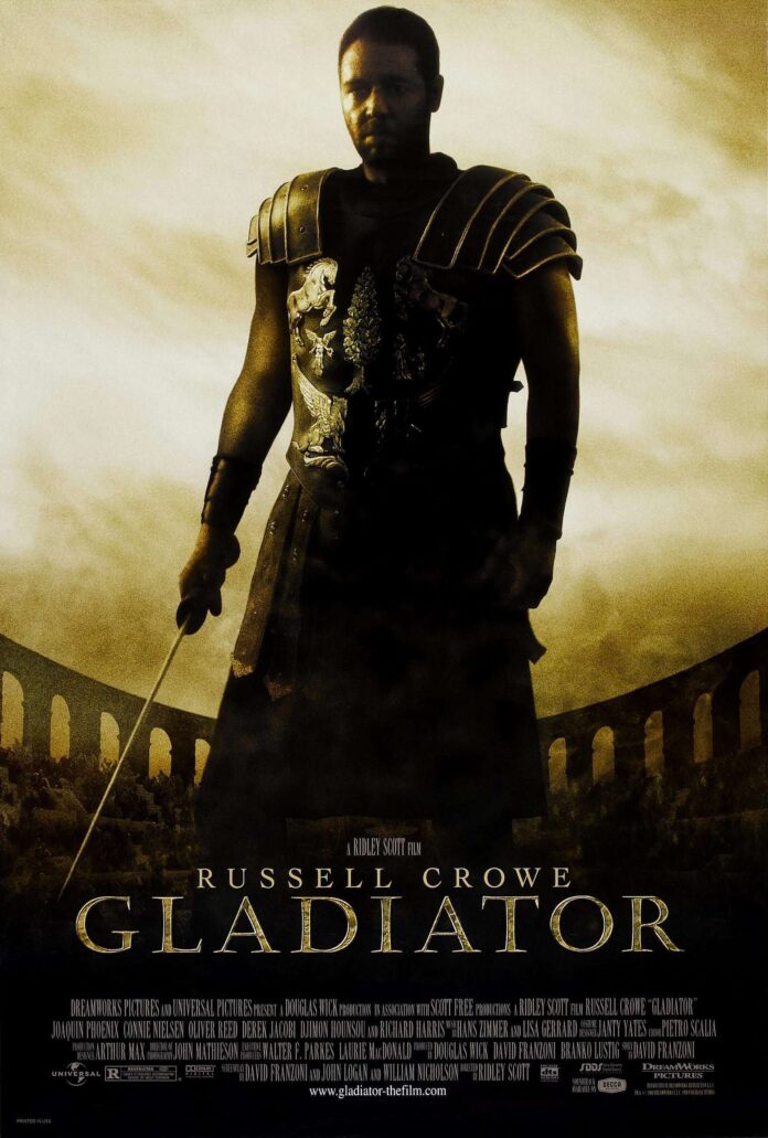 Phim Gladiator. Nguồn: Internet