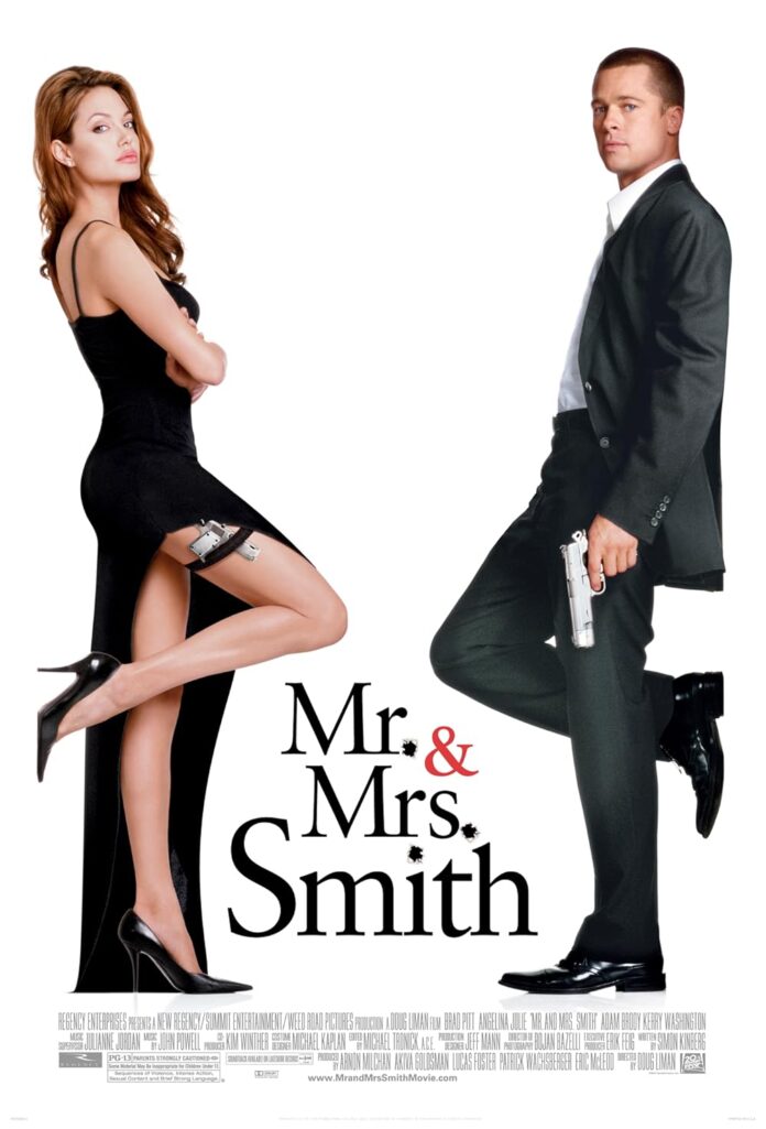 Phim Mr. & Mrs. Smith. Nguồn: Internet