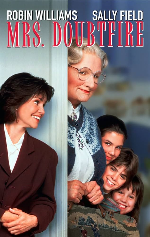 Phim Mrs. Doubtfire. Nguồn: Internet