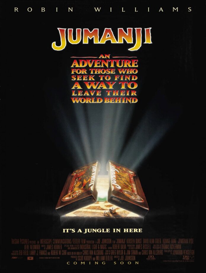 Phim Jumanji. Nguồn: Internet