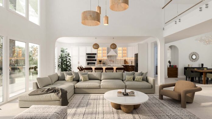 Chất liệu là yếu tố đầu tiên tạo nên cảm giác ấm cúng