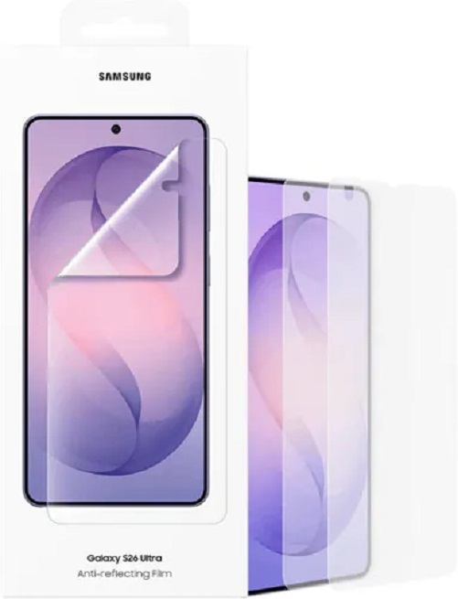 Miếng dán màn hình chống phản chiếu cho điện thoại Galaxy S26 Ultra (Ảnh: Nieuwe Mobiel)