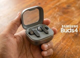 Hình ảnh dự đoán tai nghe Galaxy Buds 4 Pro của Samsung (Ảnh: Internet)