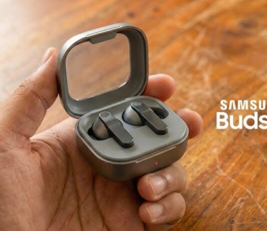 Hình ảnh dự đoán tai nghe Galaxy Buds 4 Pro của Samsung (Ảnh: Internet)