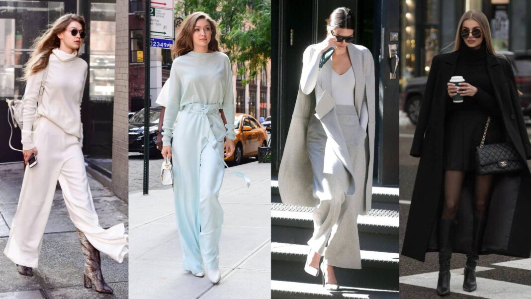 Thời trang đơn sắc