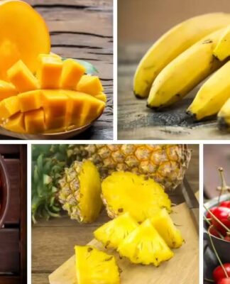 Trái cây có hàm lượng đường tự nhiên cao