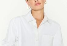 Áo sơ mi trắng cổ điển