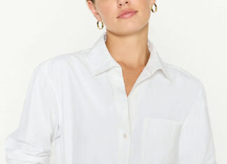 Áo sơ mi trắng cổ điển