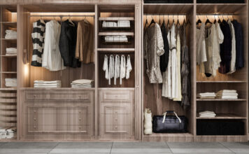 tủ đồ tối giản