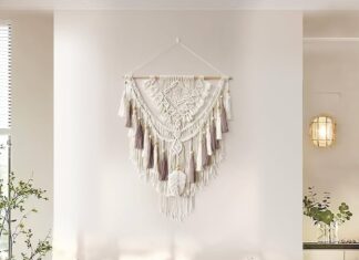 Trang trí tường bằng rèm