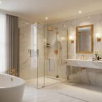 5 xu hướng phòng tắm 2026: Năm 2026, ánh sáng không chỉ để soi mà còn để tạo điểm nhấn