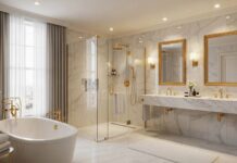 5 xu hướng phòng tắm 2026: Năm 2026, ánh sáng không chỉ để soi mà còn để tạo điểm nhấn