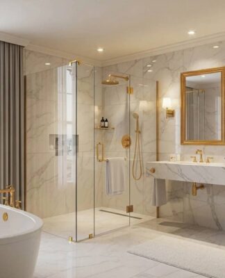 5 xu hướng phòng tắm 2026: Năm 2026, ánh sáng không chỉ để soi mà còn để tạo điểm nhấn