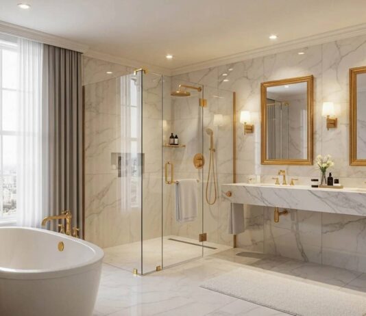 5 xu hướng phòng tắm 2026: Năm 2026, ánh sáng không chỉ để soi mà còn để tạo điểm nhấn