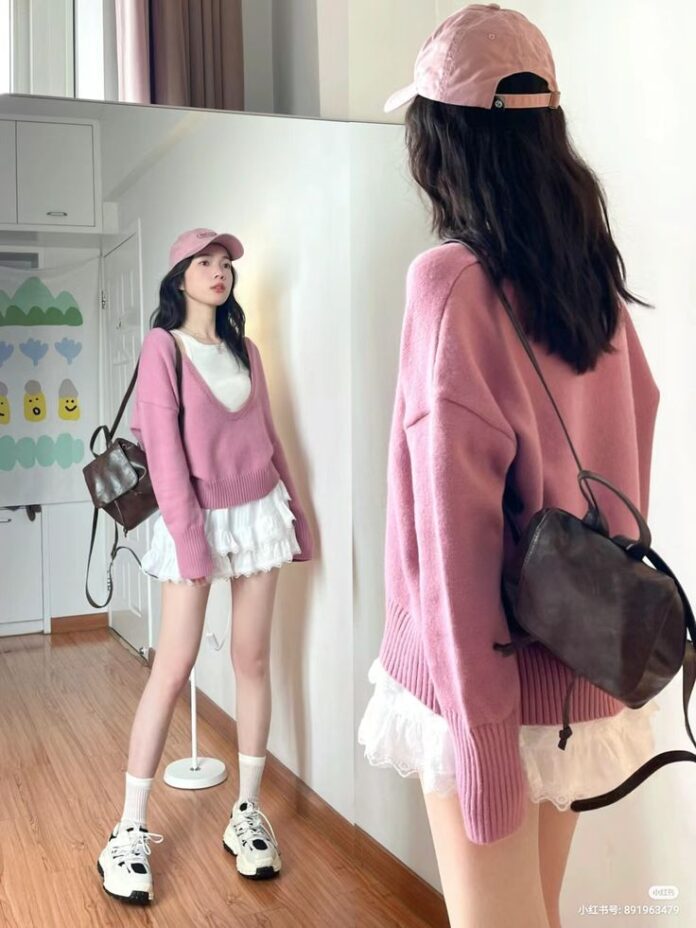 Áo tay bồng/Bèo nhún + Chân váy