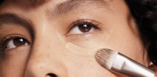 Không dùng kem che khuyết điểm quá nhiều