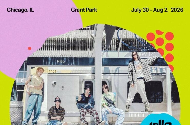 Cortis là nhóm nam K-pop duy nhất biểu diễn tại Lollapalooza Chicago, chứng minh sự phát triển toàn cầu Cortis sẽ biểu diễn tại Lollapalooza Chicago