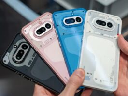 Các màu sắc của điện thoại Nothing Phone 4a (Ảnh: Internet)