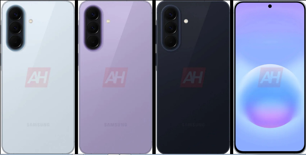 Điện thoại Galaxy A57 với các màu (Ảnh: Internet)