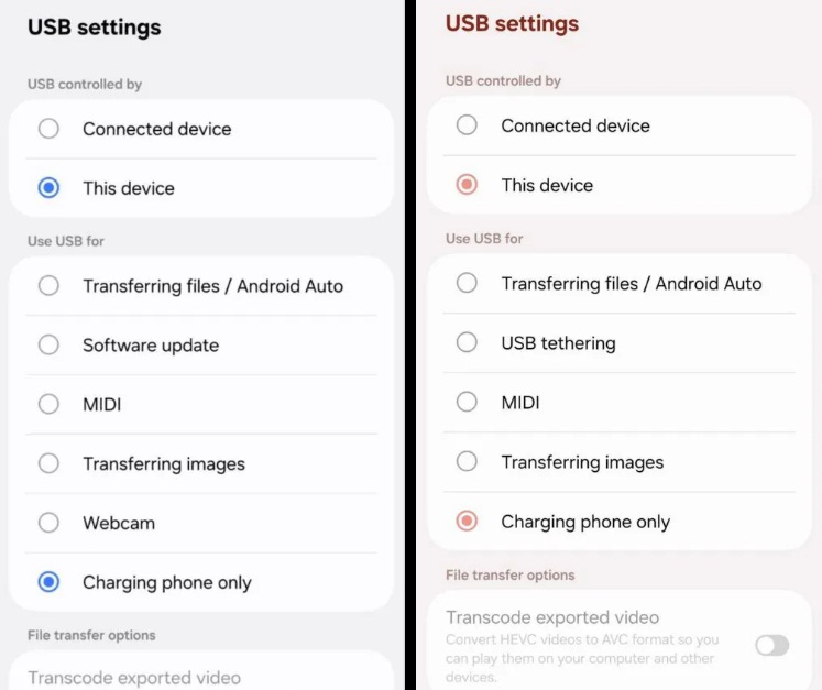Cài đặt tính năng webcam của điện thoại Galaxy S26 (Ảnh: Internet)