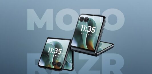 Tiết lộ hình ảnh điện thoại màn hình gập Motorola Razr 2026 và Pixel 11 Pro Fold của Google sắp ra mắt Hình ảnh dự đoán điện thoại Motorola Razr 2026 (Ảnh: Internet)