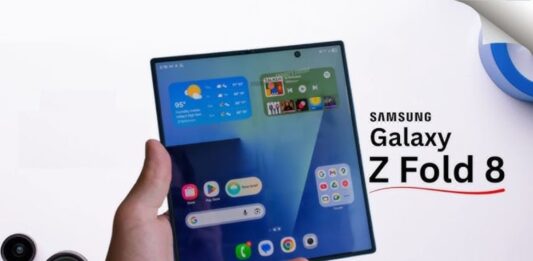 Điện thoại màn hình gập Galaxy Z Fold 8 của Samsung có thể được nâng cấp dung lượng pin Hình ảnh dự đoán điện thoại màn hình gập Galaxy Z Fold 8 (Ảnh: Internet)