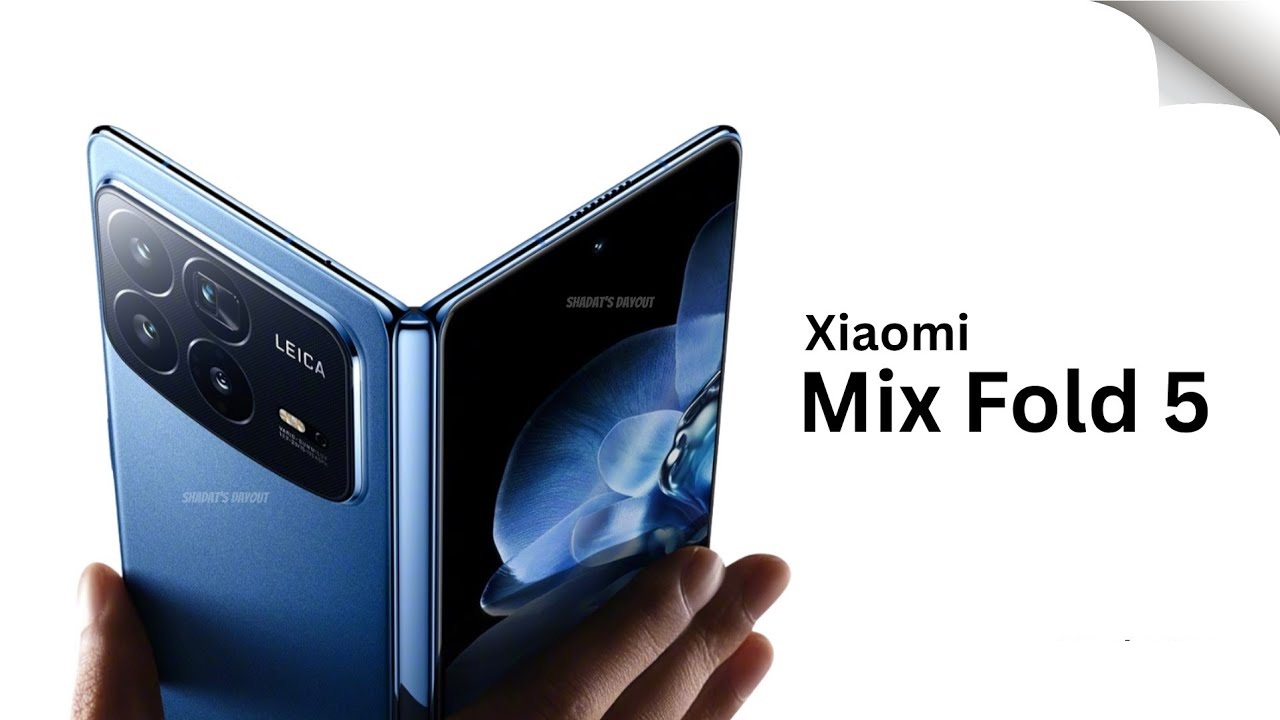 Hình ảnh dự đoán điện thoại màn hình gập Xiaomi Mix Fold 5 (Ảnh: Internet)