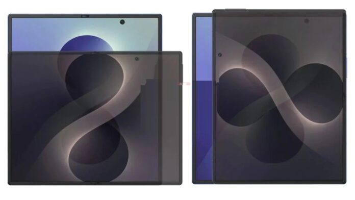 So sánh Galaxy Z Fold 8 Wide và Galaxy Z Fold 8 thông thường (Ảnh: Internet)