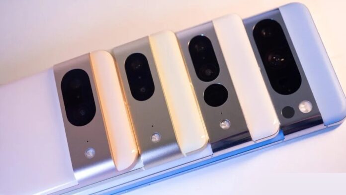 Điện thoại Pixel 8 Pro, Pixel 8, Pixel 7 Pro, Pixel 7 (Ảnh: Internet)