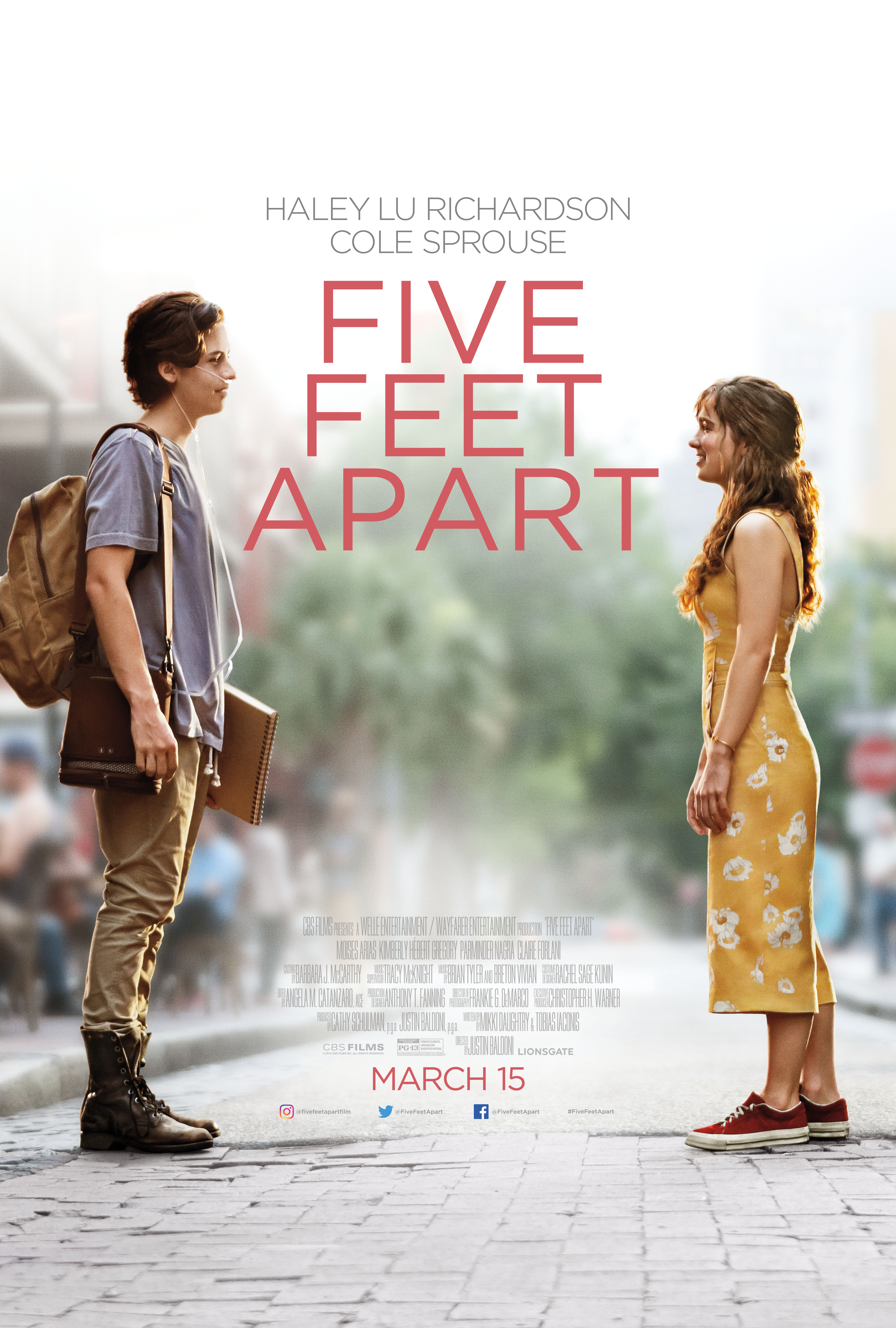 Phim Five Feet Apart. Nguồn: Internet